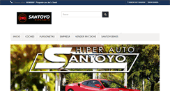 Desktop Screenshot of hiperautosantoyo.com